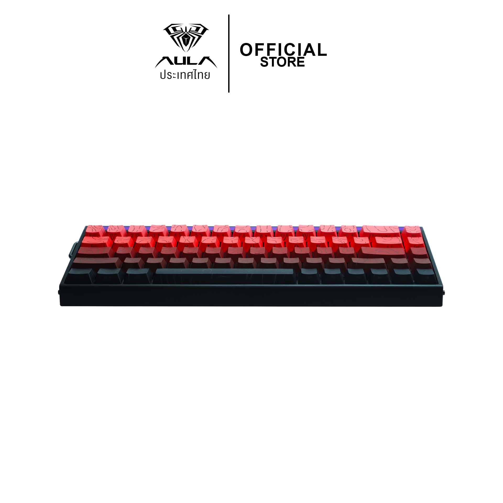 AULA HERO 68HE (GRADIENT BLACK RED) NEPTUNE MAGNETIC SWITCH - Image 3