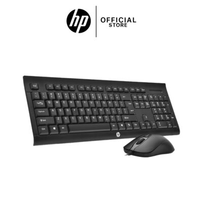 HP KM100 BLACK COMBO SET KEYBOARD&MOUSE