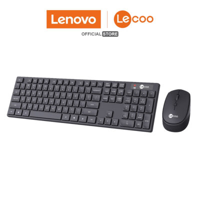LECOO KM2001 WIRELESS COMBO SET KEYBOARD&MOUSE
