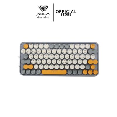 AULAF3680 (GRAY) BLUE SWITCH MECHANICAL KEYBOARD