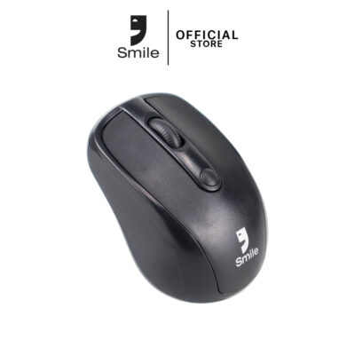 WIRELESS MOUSE (เมาส์ไร้สาย) SMILE SM810 BLACK