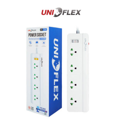 ปลั๊กไฟ UNIFLEX POWER SOCKET U14 3M (WHITE)