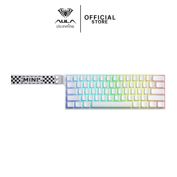 AULA MINI60 (WHITE) SE SMOKY MNT SWITCH