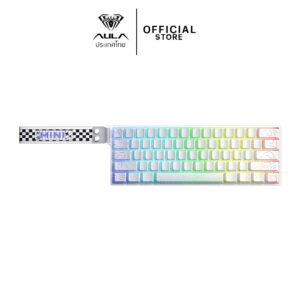 GMK AULA MINI60 (WHITE) CT LINGYUN MNT SWITCH