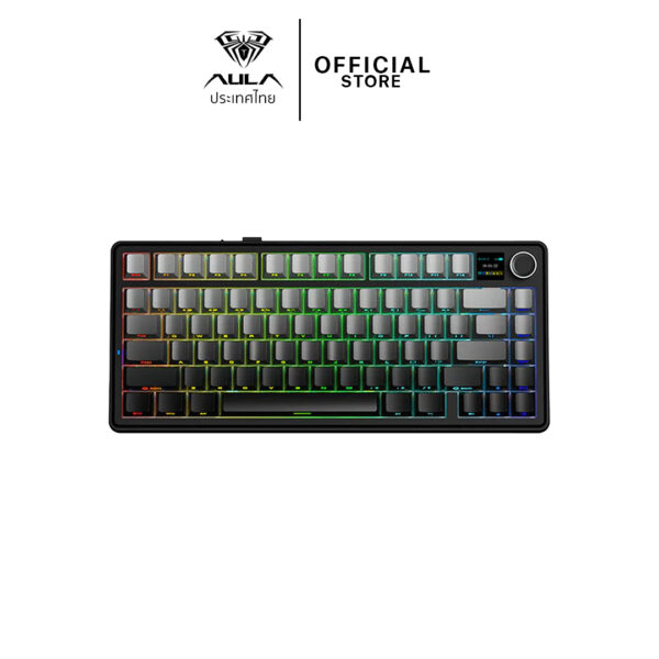 AULA F75MAX DISPLAY GASKET MECHANICAL KEYBOARD