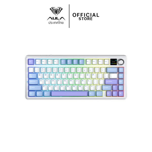 AULA F75MAX DISPLAY GASKET MECHANICAL KEYBOARD