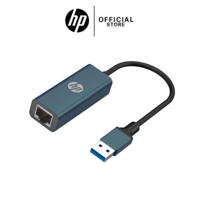 USB TO ETHERNET ADAPTER (อะแดปเตอร์อีเทอร์เน็ตแบบยูเอสบี) HP DHC-CT101 ADAPTER HUB USB-A 3.0 to RJ45