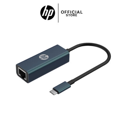 USB TO ETHERNET ADAPTER (อะแดปเตอร์อีเทอร์เน็ตแบบยูเอสบี) HP DHC-CT208 ADAPTOR HUB TYPE-C 3.1 TO RJ45