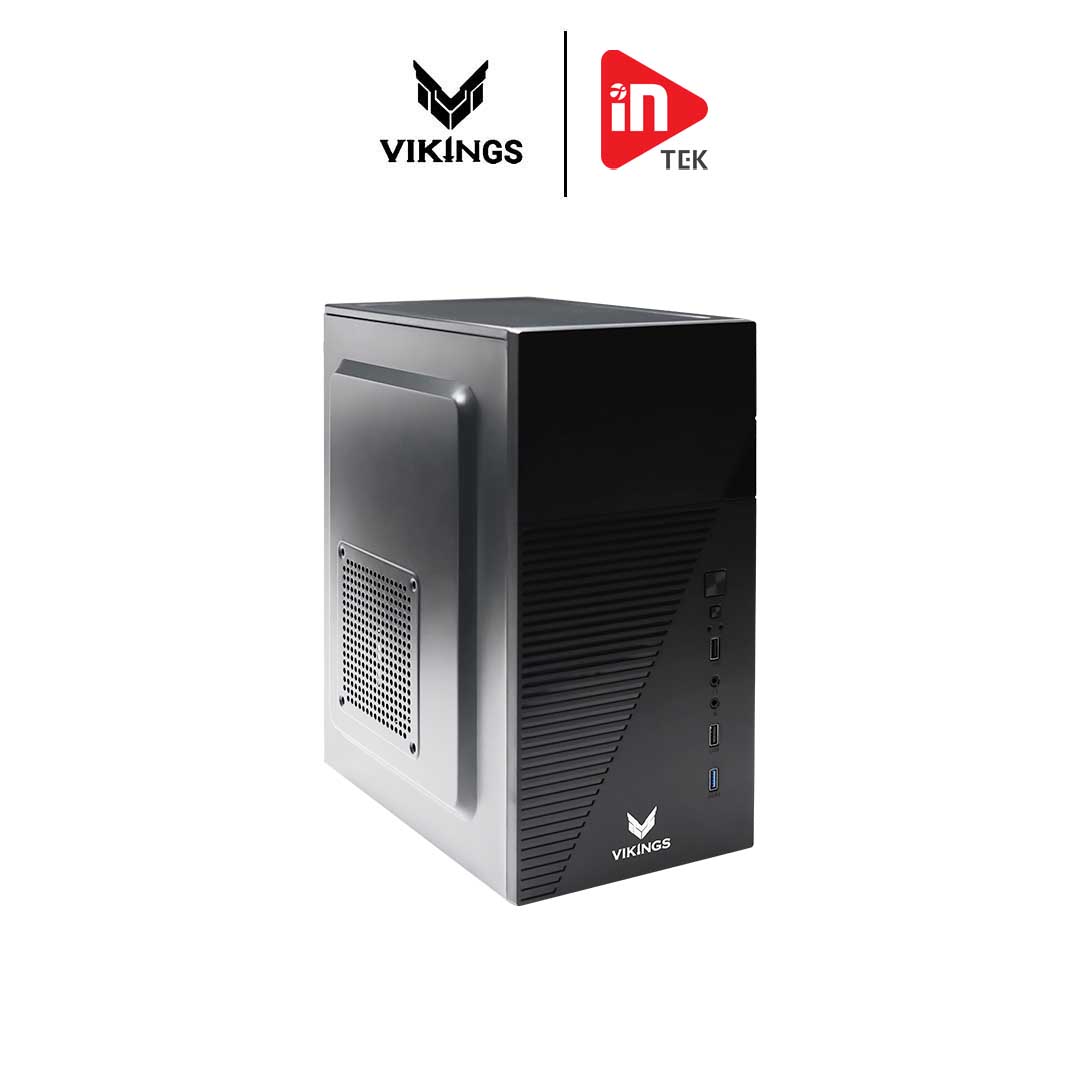 เคสคอมพิวเตอร์ (Computer Case) MINI ITX CASE VALHALLA VK2 BLACK VIKINGS N/P