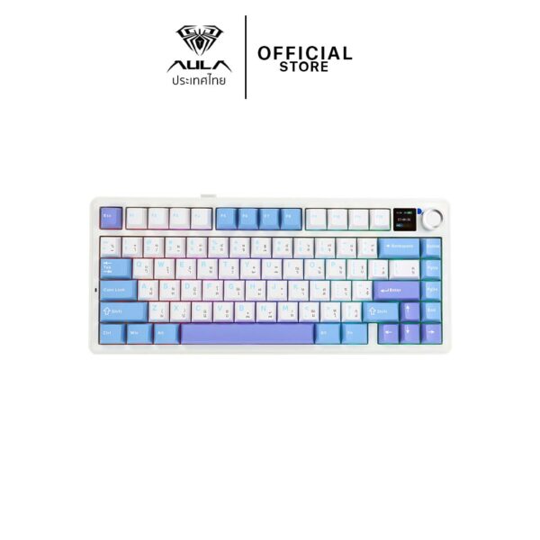 AULA F75MAX DISPLAY GASKET MECHANICAL KEYBOARD - Image 3