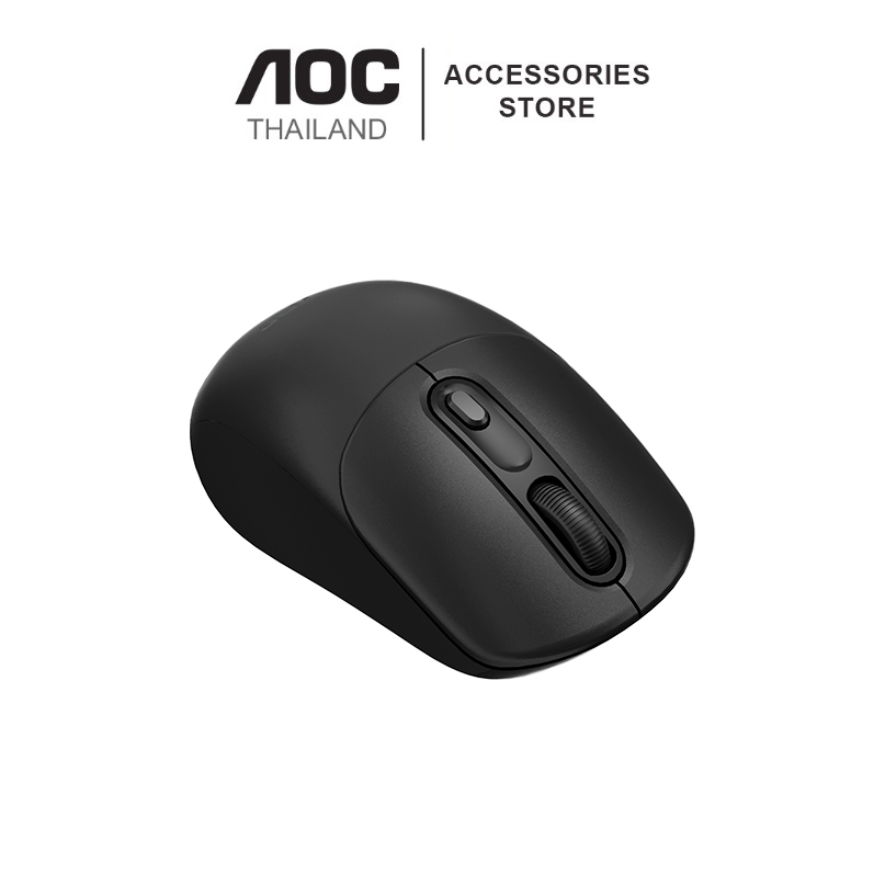 WIRELESS MOUSE (เมาส์ไร้สาย) AOC MS210 BLACK 2.4G - Image 7