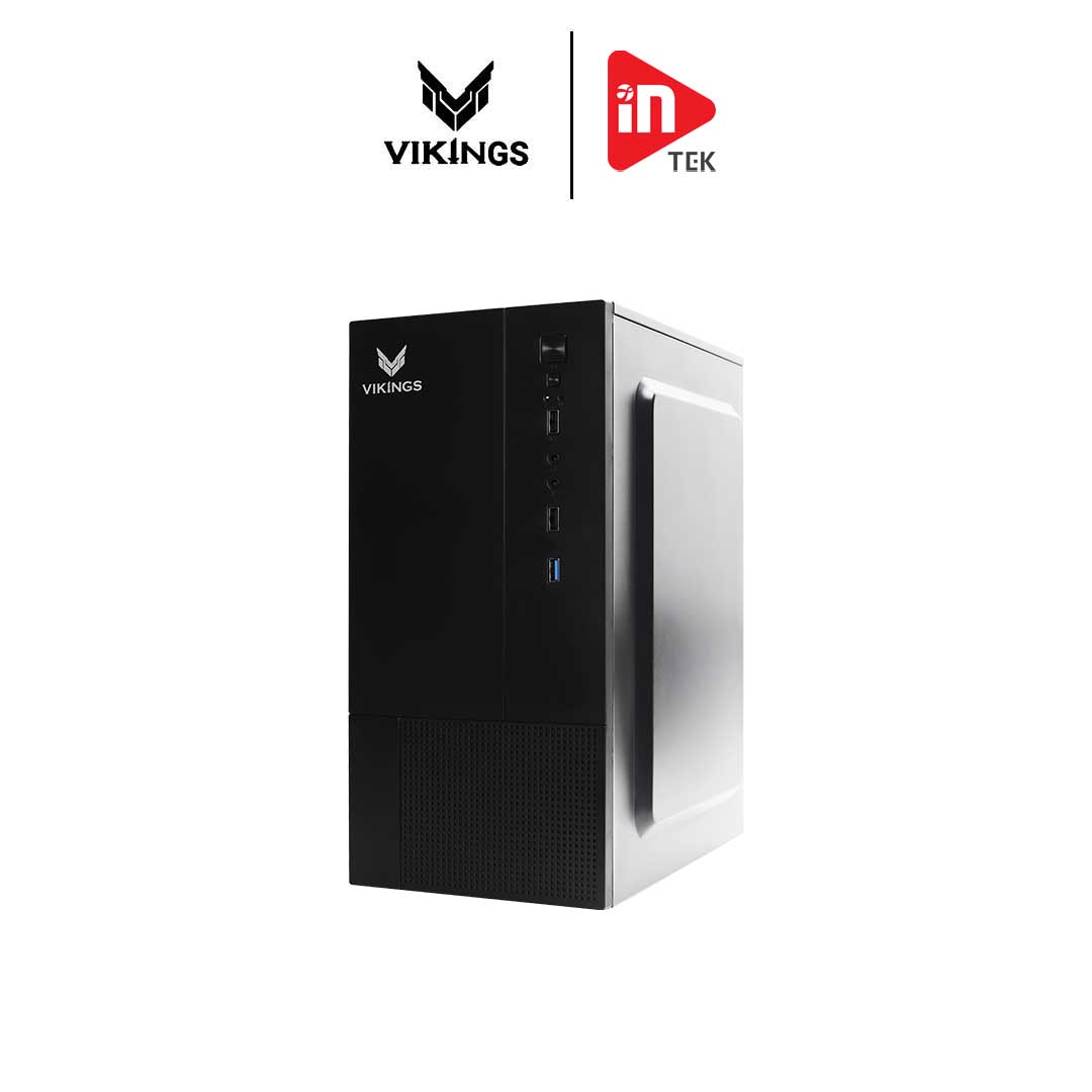 เคสคอมพิวเตอร์ (Computer Case) MINI ITX CASE VALHALLA VK1 BLACK VIKINGS N/P - Image 3
