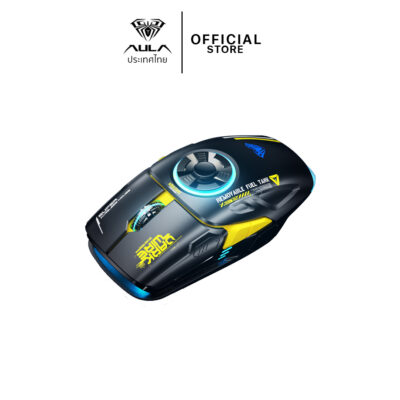 WIRELESS MOUSE (เมาส์ไร้สาย) AULA H530 TRI-MODE